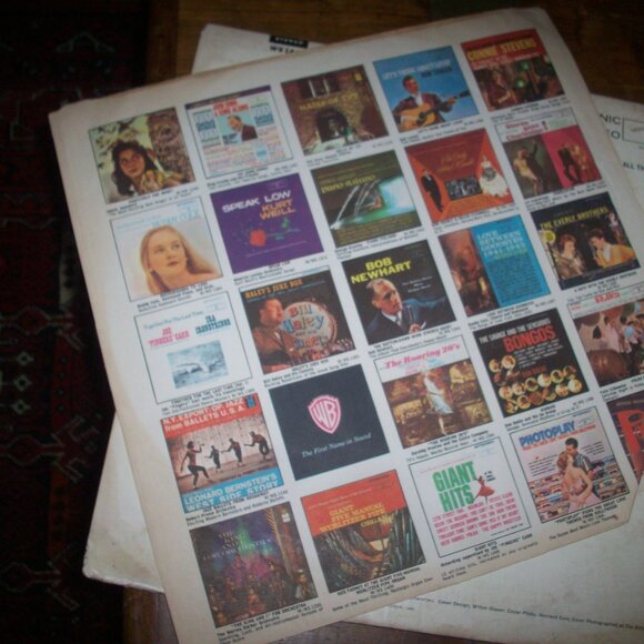 Vintage 1962 Peter Paul and Mary WS 1449 & In The Wind USA 2pc Vinyl Record LP - Picture 8 of 12